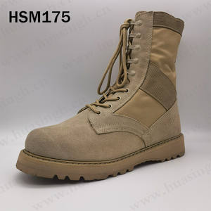 נעלי טקטיות מדבריות מרובות שכבות עם סוליית ריפוד, פופולריות בשוק המצרי, במחיר זול, נגד לחות, עם רוכסן, דגם HSM175 - Product Image 5