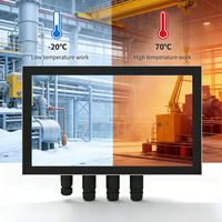 Monitor de Pantalla Táctil de Acero Inoxidable IP69K 304/314/316/PC Todo en Uno J6412/J1900/I3/I5/I7, Diseño sin Ventilador, Totalmente Resistente al Agua