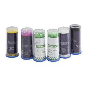 Micropuntas dentales para extensión de pestañas 2024 cepillos microaplicadores desechables para limpieza - Product Image 1