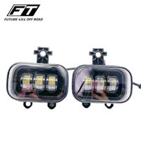 Phare antibrouillard LED CREE bicolore 20W certifié CE RoHS pour Nissan Patrol Y62, éclairage de conduite adaptable