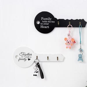 Étagères murales flottantes pour décoration murale Crochets muraux Rétro Porte-clés d'entrée Pinces Esthétique Chambre Décoration intérieure <span class=keywords><strong>Accessoires</strong></span> de <span class=keywords><strong>cuisine</strong></span> - Product Image 4
