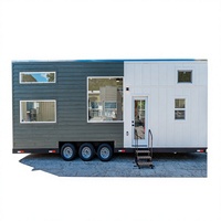Mini-maison de 32 pieds avec une disposition efficace, cuisine complète, salle de bain complète, livraison GRATUITE pour TOUTES les commandes