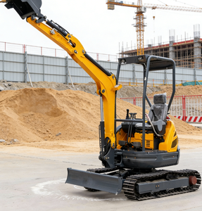 Mini Excavadora Pequeña con Brazo Giratorio de 1.2/3.5 Toneladas, Micro Excavadora China con Certificación CE, Tipo Kubota - Product Image 2