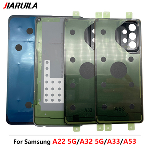 Copribatteria di ricambio per <span class=keywords><strong>Samsung</strong></span> A22 <span class=keywords><strong>A32</strong></span> 5G A33 A53 <span class=keywords><strong>Cover</strong></span> posteriore in vetro posteriore - Product Image 3