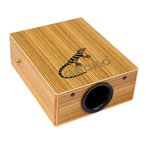 Hộp Trống Cajon Mini Cầm Tay Tùy Chỉnh Trống Du Lịch Ván Ép Thủ Công Có Phụ Kiện