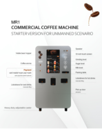 Distributeur automatique de café en poudre à double compartiment, entièrement automatique, libre-service 24h/24, sans surveillance, pour hôpitaux, transports publics, lieux publics