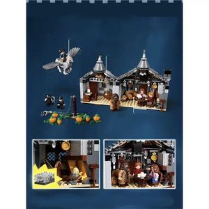 Blocs de construction personnalisés en gros Wizard Building Blocks_Ensemble universel École de Magie, Maisons complètes avec scènes emblématiques_Joyard du Gardien des Forêts - Product Image 6