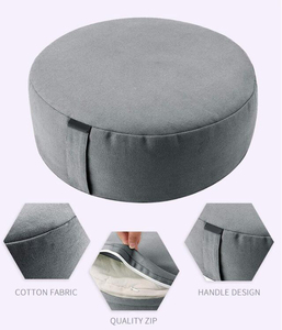 Coussin de <span class=keywords><strong>yoga</strong></span> Wavar amovible et lavable, coussin de méditation PEP à texture dure, coussin de méditation en coton, dossier, coussins de <span class=keywords><strong>yoga</strong></span> - Product Image 3