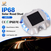 Fabricant de marques solaires de sol en aluminium en forme de fer à cheval, étanches IP68, type œil de chat