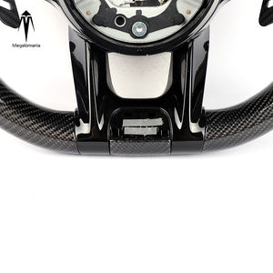 Volant LED en fibre de carbone neuf pour Mercedes-Benz <span class=keywords><strong>AMG</strong></span> GT C190, <span class=keywords><strong>GTS</strong></span> 50, 63, C190, W204, W205, W206, W213, W219, W211 – Améliorez votre véhicule - Product Image 3