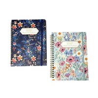 Bestseller Agenda hebdomadaire A5 2027, reliure spirale, papier enduit PU, 100 feuilles, cadeau, bureau, étude, agenda, carnet personnalisable