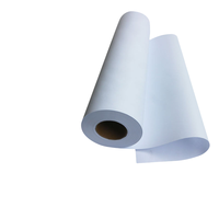 Prix d'usine Papier traceur de plan personnalisé Rouleau de papier offset CAD 70g 80g 90g Poids commun 24 pouces 36 pouces