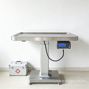 Shandong Veterinary Electric Lifting Scale Examination <b>Table</b> Stainless Steel Height <b>Adjustable</b> For Pet Hospital Use - Product Image 1