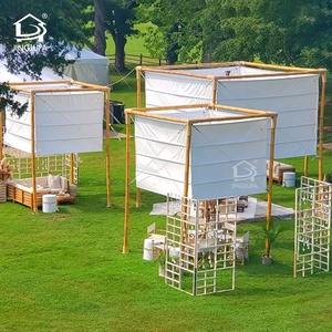 Nuovo Design Tenda Tipi in Bambù per Glamping all'Aperto, Matrimoni, Feste ed Eventi di Campeggio - Product Image 6