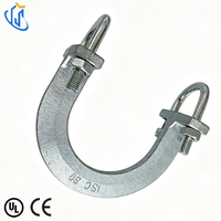 Raccord d'angle de renforcement sismique pour bâtiment, surface galvanisée anti-corrosion, pour travaux de suspension de tuyaux à grande échelle sur chantier