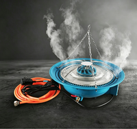 Humidificateur centrifuge à disque atomisant en acier inoxydable pour le refroidissement et l'humidification des fruits, légumes, fleurs, serres et entrepôts de champignons