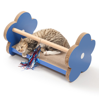 OEM/ODM - Fournitures pour animaux de compagnie multifonctionnelles - Griffoir pour chat en carton avec jouet