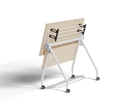 Vente à chaud de meubles commerciaux de haute qualité Roues mobiles pliant formation bureau d'école table pliante Table de formation de réunion