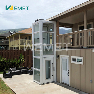 <span class=keywords><strong>WEMET</strong></span>-minielevador residencial para interiores y exteriores, elevador de vidrio, aprobado por CE, ISO - Product Image 5