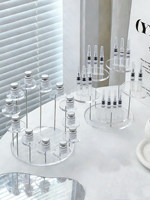 Présentoir de comptoir en acrylique pour produits cosmétiques : essences jetables, ampoules liquides originales et poudres lyophilisées