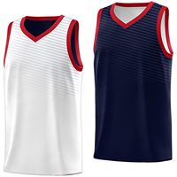   Camiseta de Baloncesto Reversible para Hombre, Cuello en V, Sin Mangas, Absorbe la Humedad, Uniforme de Práctica para Equipo