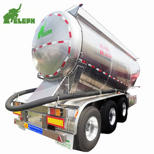 Aluminium 3 Essieux 40 tonnes 50 tonnes V Type Bulk Ciment Réservoir Cendres Volantes Ciment Bulker Silo Tanker <span class=keywords><strong>Pneumatique</strong></span> <span class=keywords><strong>Semi</strong></span> Camion Remorque à <span class=keywords><strong>Vendre</strong></span> - Product Image 2