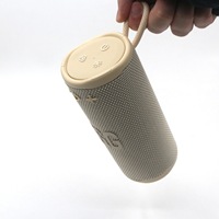 Enceinte Bluetooth mini colonne TG488 TWS portable avec subwoofer extérieur, haut-parleurs BT 5.3, support de téléphone et lumière LED RGB – Idéal comme cadeau