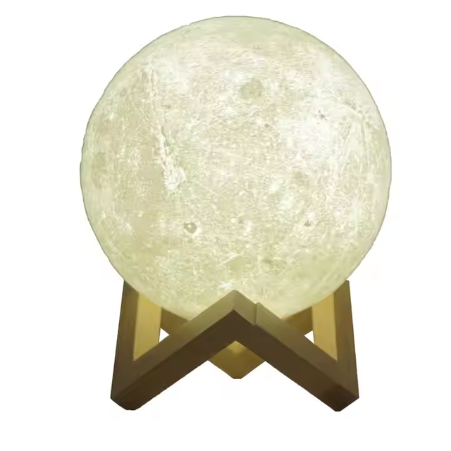 16 Color 3D Starry Moon Light Portable Color LED Bluetooth Speaker