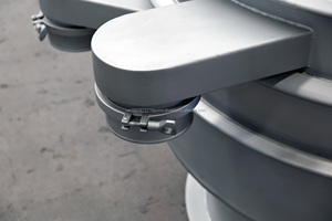 Séparateur vibrant circulaire multifonction en acier pour poudre et farine de maïs, neuf/occasion, avec moteur robuste pour usage domestique et agricole - Product Image 4