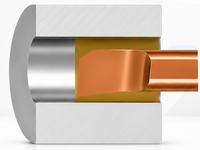 Barre de micro-perçage à double tête MTR pour acier, outils de perçage CNC pour petits trous, haute précision, économique, vente en gros, miniature, OEM