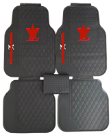 Tapis de sol universels en PVC imperméable, aiguilleté, ensemble complet de 5 pièces, épaisseur 10 mm, moulés par injection, toutes saisons pour voitures