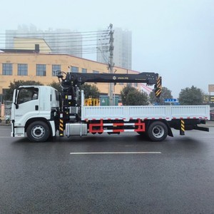 Brand New 8-Ton ISUZU FTR FVR Hydraulic Crane Truck 4x2 205HP Engine GIGA Truck Bed Crane for Sale - Product Image 6