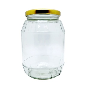 Frascos de Vidrio Grandes de 1 <span class=keywords><strong>Litro</strong></span> para Encurtidos, Frascos de Vidrio Vintage para Conservas, Recipiente de 32 oz - Product Image 1