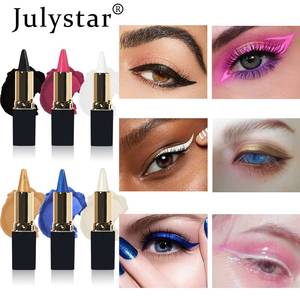 Julystar Nouveau Stylo Eyeliner Naturel Imperméable, Riche en Couleurs, Facile à Appliquer, Séchage Rapide, Longue Tenue et Hydratant Modèle 9402 008 - Product Image 1