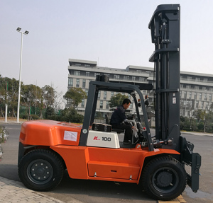 Carretilla elevadora diésel de servicio pesado Heli Brand 10 Ton <span class=keywords><strong>CPCD100</strong></span> con accesorios listos para enviar - Product Image 2