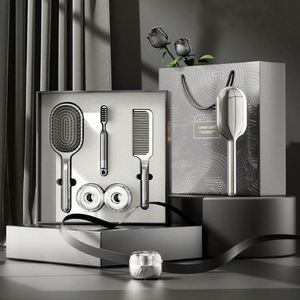 Custom Custom Metal Promotional Cushion Base Hair Comb Gift Set Romantic Valentine's Day Anniversary <b>Present</b> <b>for</b> Couples - Product Image 5