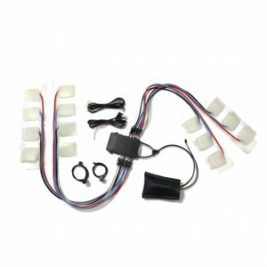 Cuscino Massaggiante per Sedile Auto con Avvio a un Tasto, 14 Punti di Massaggio e Luce LED, Accessorio Universale per Interni Auto - Product Image 1