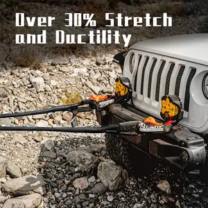 High Quality 4x4 Offroad 48000 Lbs Length 6M Vehicle Kinetic Rope 4x4 Recovery