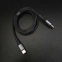 Cables USB C a USB C Trenzados de Alta Corriente, Largos (1m), Resistentes y Duraderos, de la Marca SR Long Tail, en Grandes Cantidades