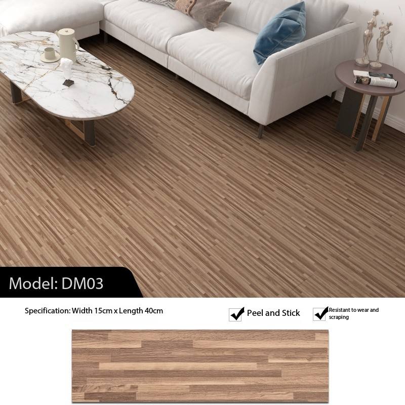 Grana del legno dy-03 [autoadesiva]] - 1 pezzo: 15x80 cm