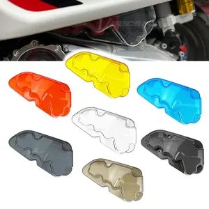 Крышка фильтра воздухозаборника мотоцикла Прозрачная защитная защита для скутера ПВХ аксессуары для VESPA SPRINT PRIMAVERA 50 125 150