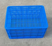 Bacs de stockage empilables en plastique recyclables pour fruits et légumes, conteneurs en maille, boîtes de stockage logistique