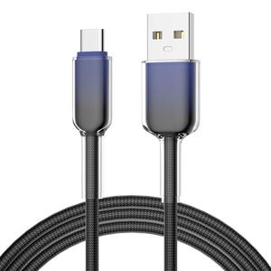 Juego de 3 Cables <span class=keywords><strong>USB</strong></span>-<span class=keywords><strong>C</strong></span> (1M/2M/<span class=keywords><strong>3M</strong></span>) con Conductor de Cobre Puro y Cubierta Trenzada para Carga Rápida/Sincronización de Datos en Múltiples Computadoras - Product Image 1