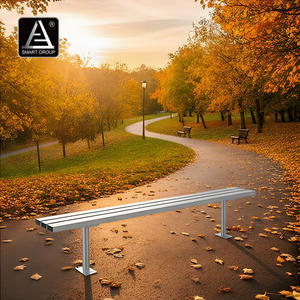 Bancos largos modernos <span class=keywords><strong>para</strong></span> parque al aire libre, asiento <span class=keywords><strong>para</strong></span> silla, Banco de jardín, <span class=keywords><strong>Patio</strong></span>, Banco de aluminio fundido, asiento <span class=keywords><strong>para</strong></span> <span class=keywords><strong>patio</strong></span>, parque, taller, Banco de jardín - Product Image 6