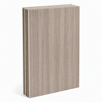 Panel Dinding SPC 5mm Heavy Duty Sistem Interlocking Inti Kaku Tahan Air Tahan Api Tekstur Kayu untuk Bangunan Publik