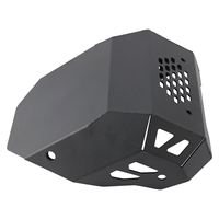Protection de châssis et plaque de protection moteur noire d'origine pour moto CF 450 MT