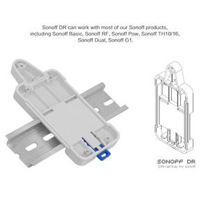 กล่องกันน้ำ <span class=keywords><strong>R2</strong></span> <span class=keywords><strong>sonoff</strong></span> DR DIN Rail TRAY บ้านอัจฉริยะโมดูลบ้านอัตโนมัติแบบปรับได้สำหรับ <span class=keywords><strong>sonoff</strong></span> <span class=keywords><strong>Basic</strong></span> - Product Image 5