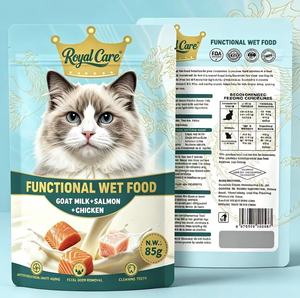 Friandises pour chiens et chats en sachet, pâté humide pour chats 85g, purée pour chats, directement du fournisseur d'usine - Product Image 3