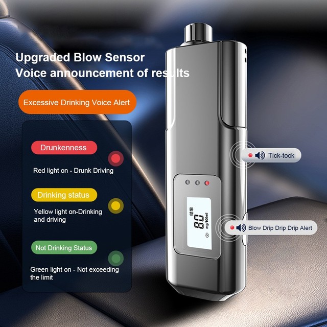 Wholesale Digital Electronic Alcohol Breathalyzer Rechargeable Alcohol Testers