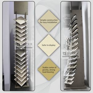 Nuovo stile di pietra naturale cremagliera in granito piatto di esposizione del prodotto in piedi Multi strato in pietra naturale <span class=keywords><strong>Showroom</strong></span> - Product Image 2